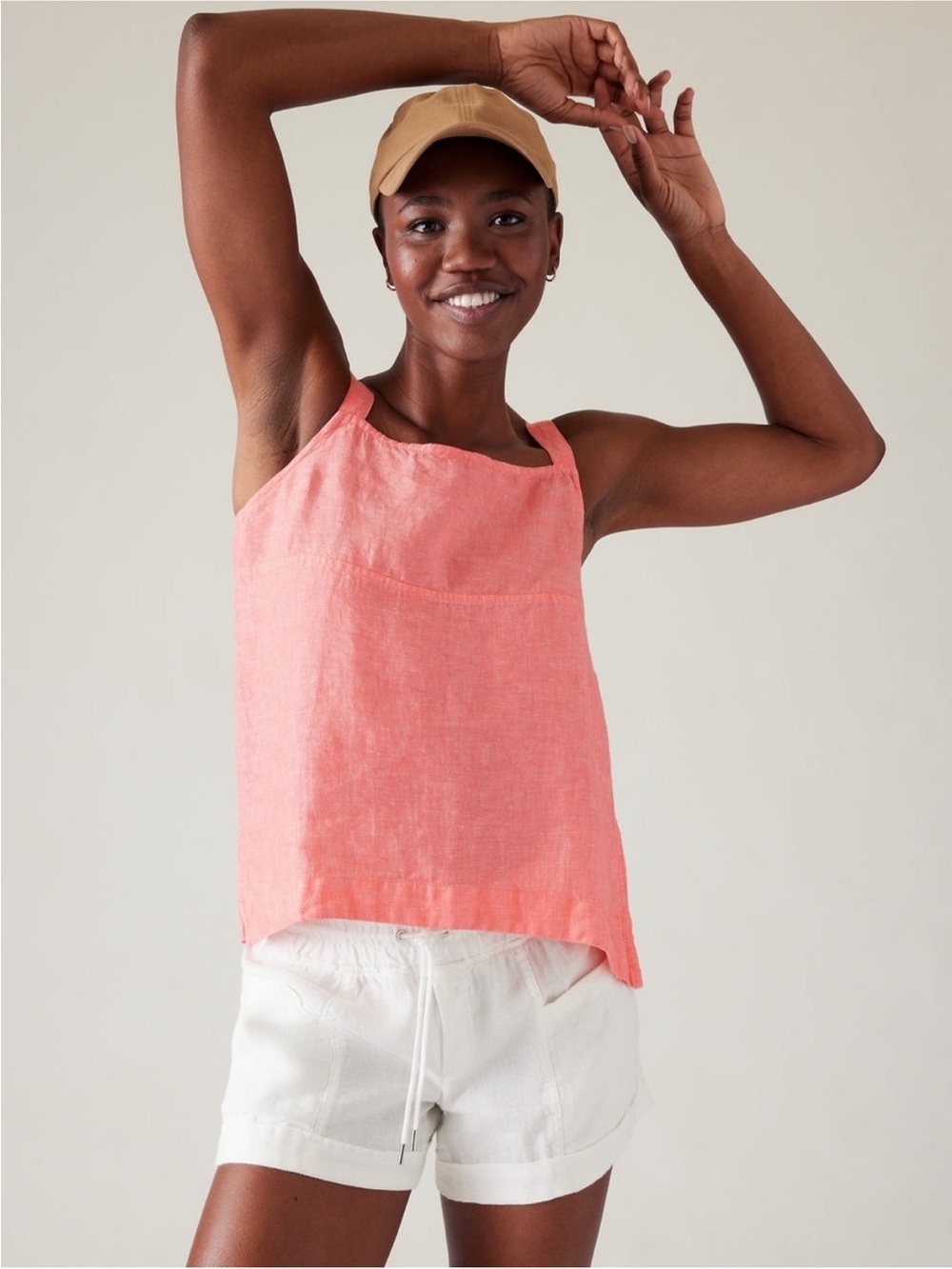 Athleta Voyager Linen Tank - Large